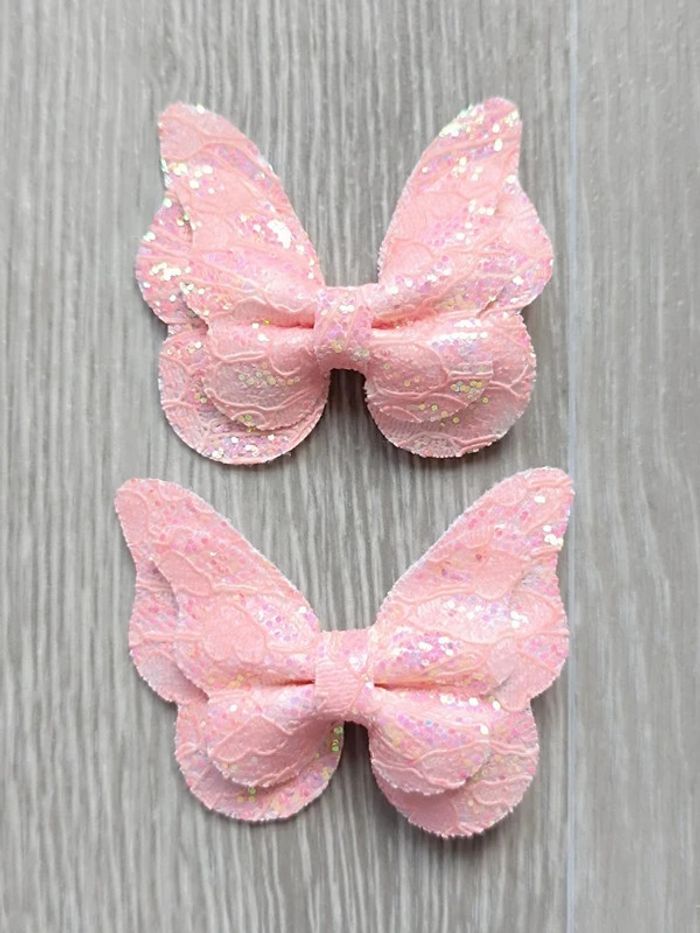 Lot de 2 barrettes pailletées à cheveux enfant