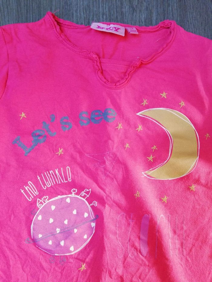 Tee-shirt fille 6 ans - photo numéro 2