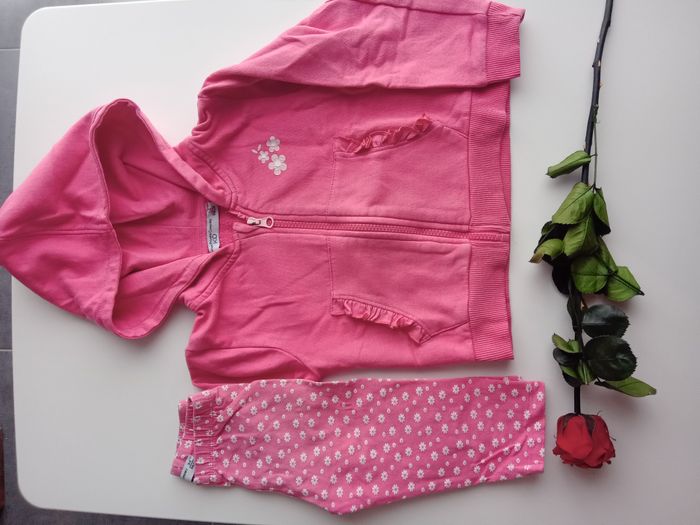 Jogging complet rose 3 ans - photo numéro 2