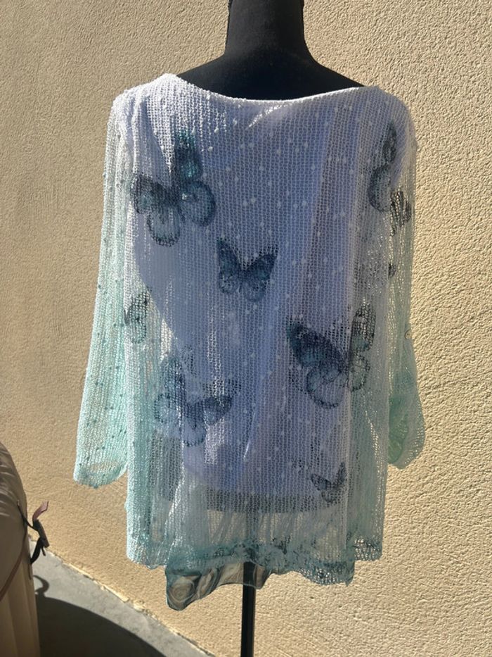 Blouse papillon taille XL - photo numéro 3