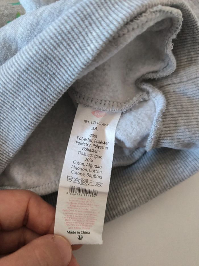 Pull fille Lee Cooper. 3 ans. - photo numéro 3