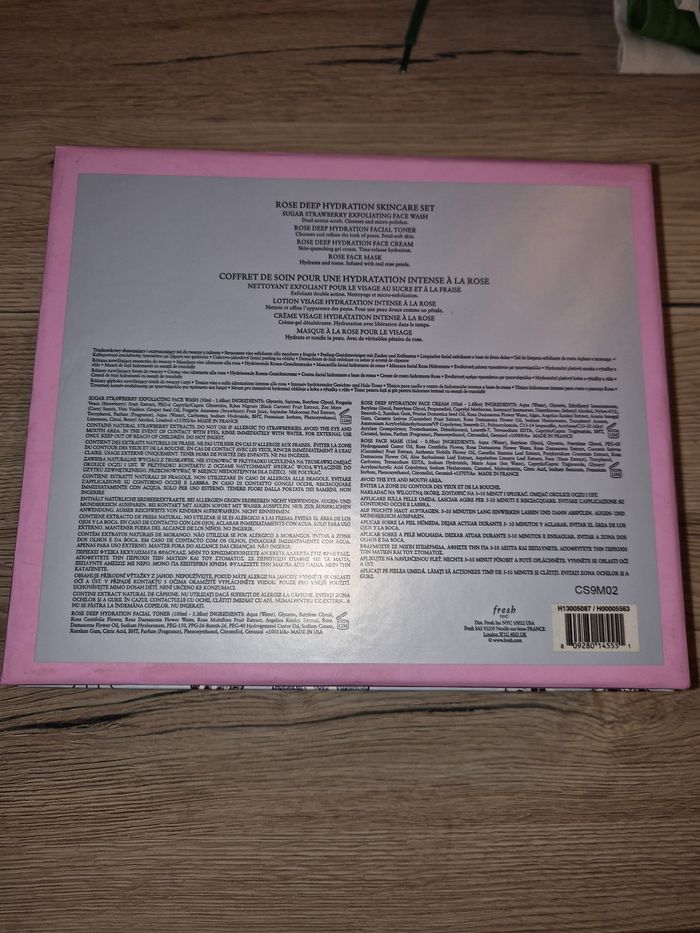 Coffret rose deep hydratation Fresh - photo numéro 3