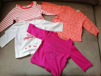 Lot manche longue 3 mois