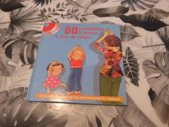 Album avec CD 80 comptines a mimer et jeux de doigts