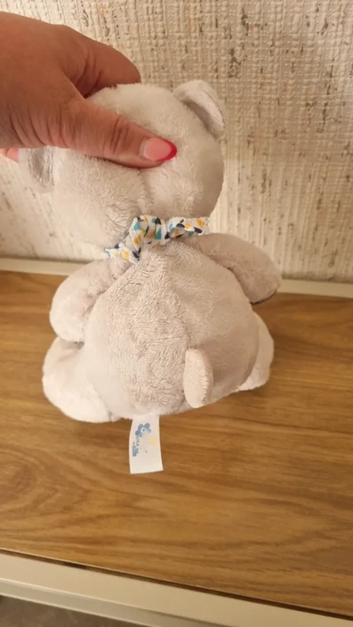 Peluche doudou ours - Arthur et lola - photo numéro 4