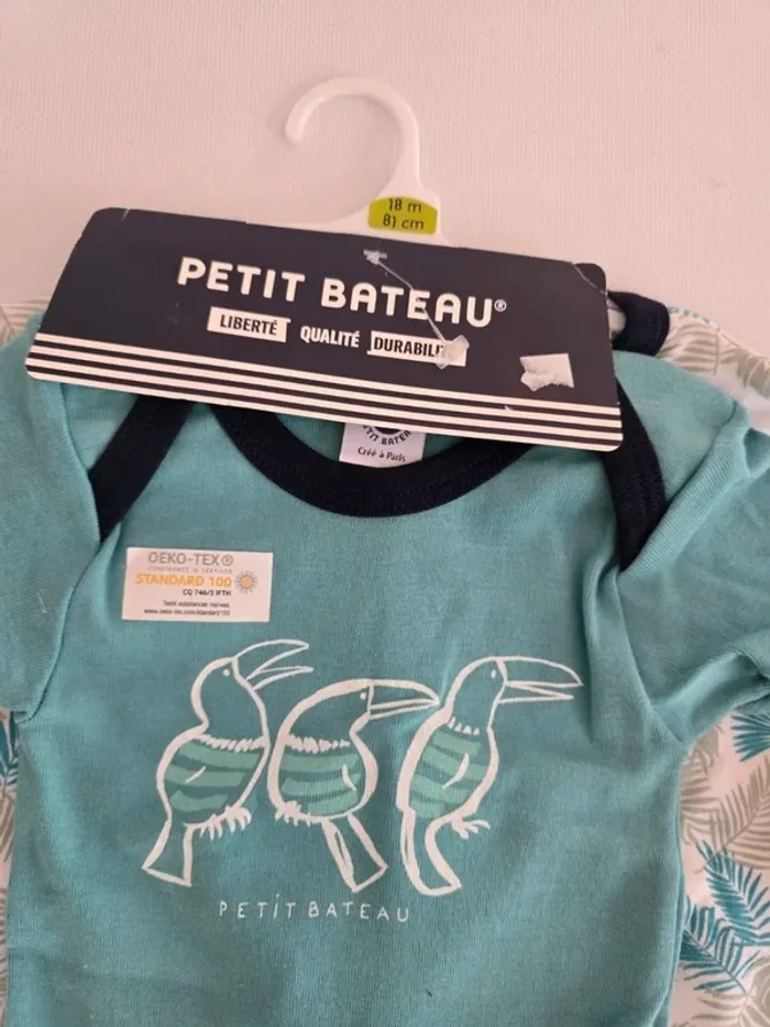 Pyjama + bodie petit bateau - photo numéro 4