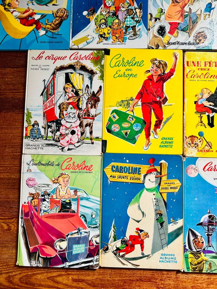 Lot exceptionnel intégrale 14 éditions originales Caroline livres bd Grands albums Hachette - photo numéro 3