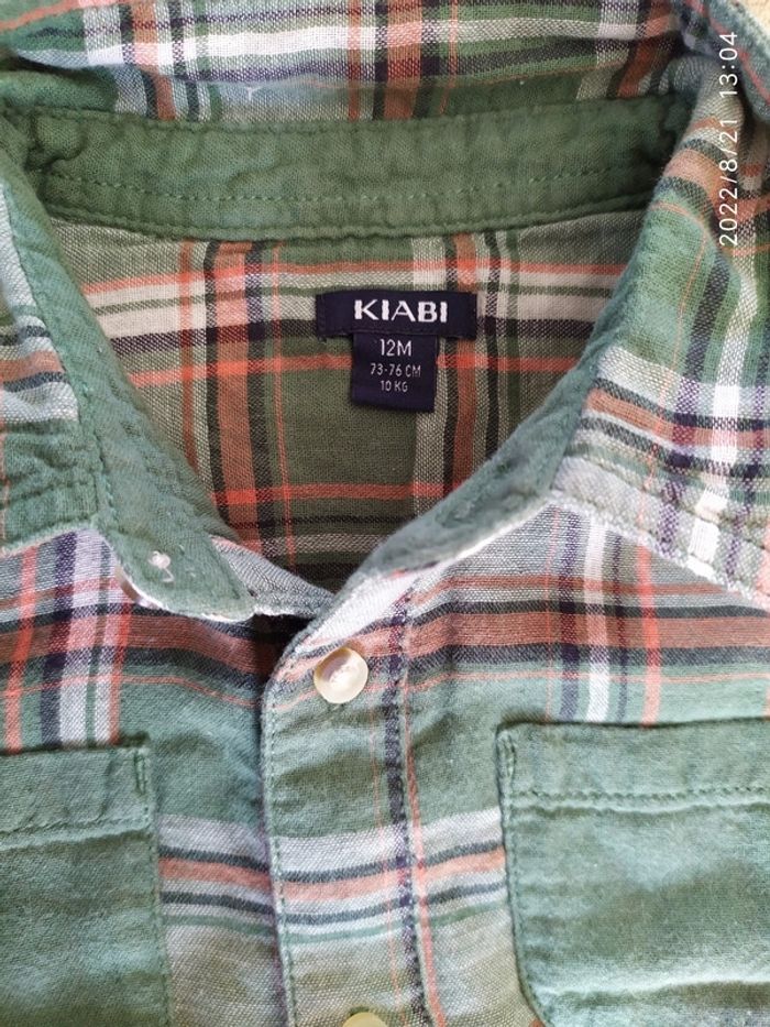Chemise Kiabi 12 mois - photo numéro 3