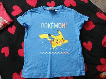 Tshirt pikachu 4 ans