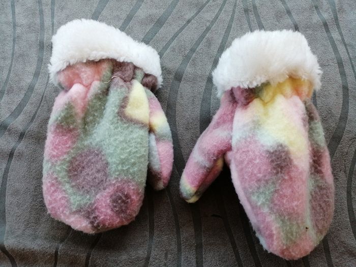 Moufles 2/3 ans polaire