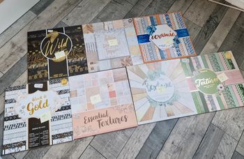 Lot de blocs scrapbooking