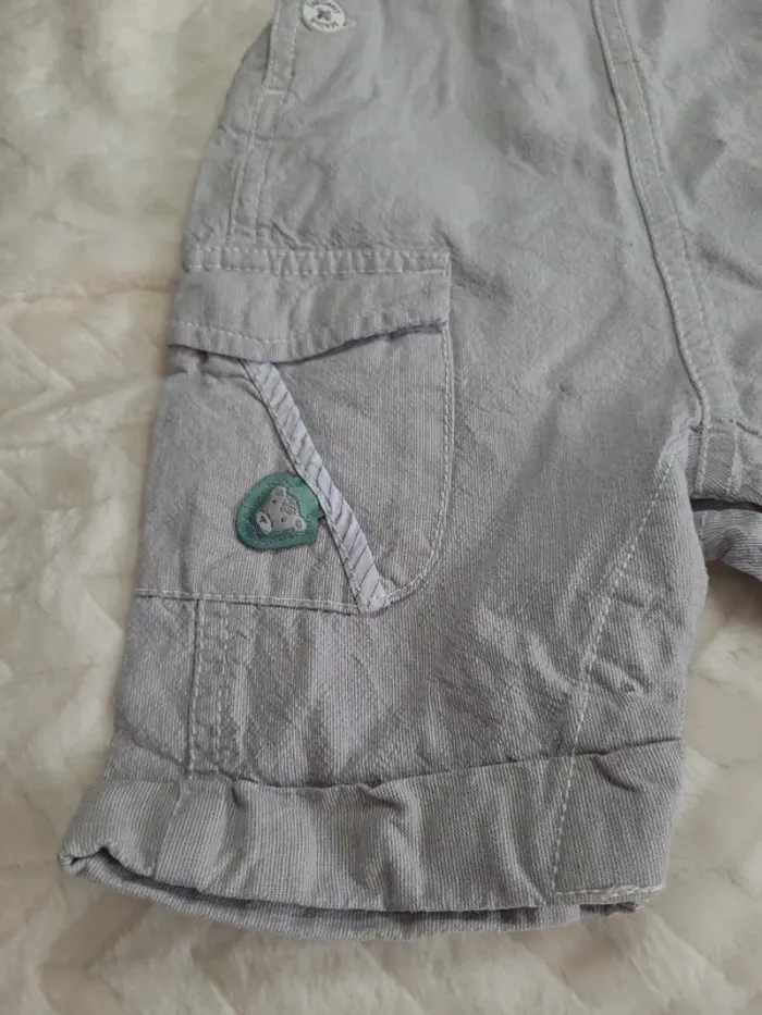 👶Salopette short Sergent Major taille 6mois👶 - photo numéro 4
