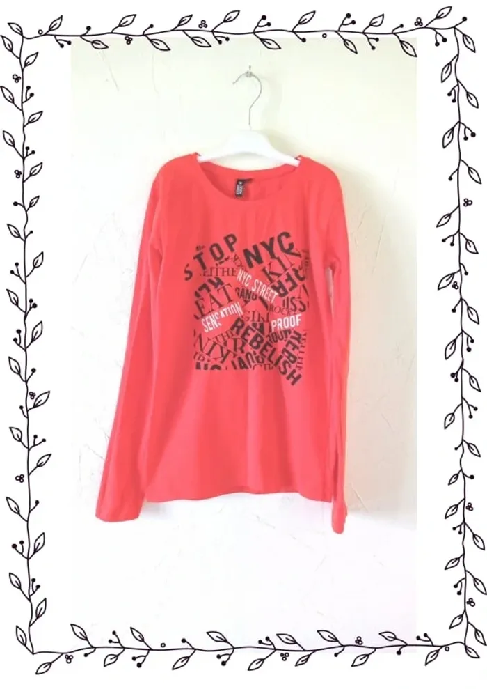 🦄 T-shirts manches longues, Teen Girls, 14 ans