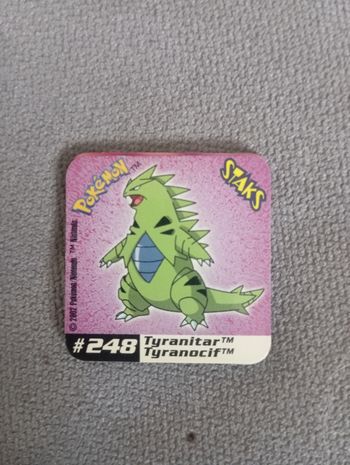 Magnet Pokémon Staks N°248 Tyranocif