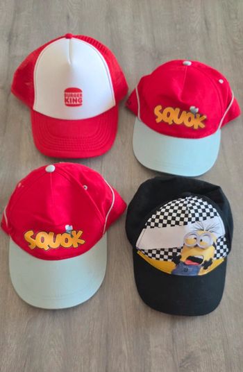 Lot casquette t54