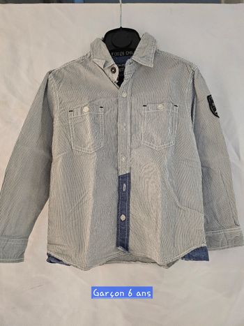 Chemise ML 6 ans