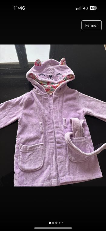 Peignoir 2/3 ans