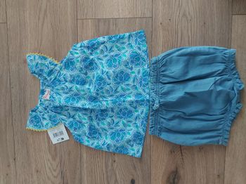 Ensemble short et blouse 9 mois