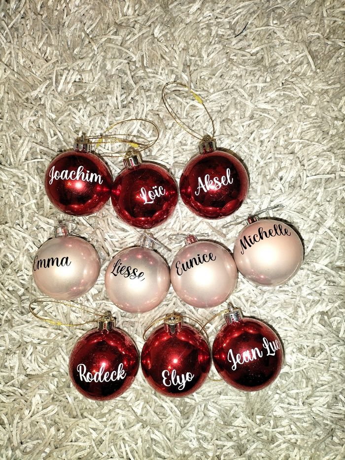 Boules de Noël personnalisées - photo numéro 2