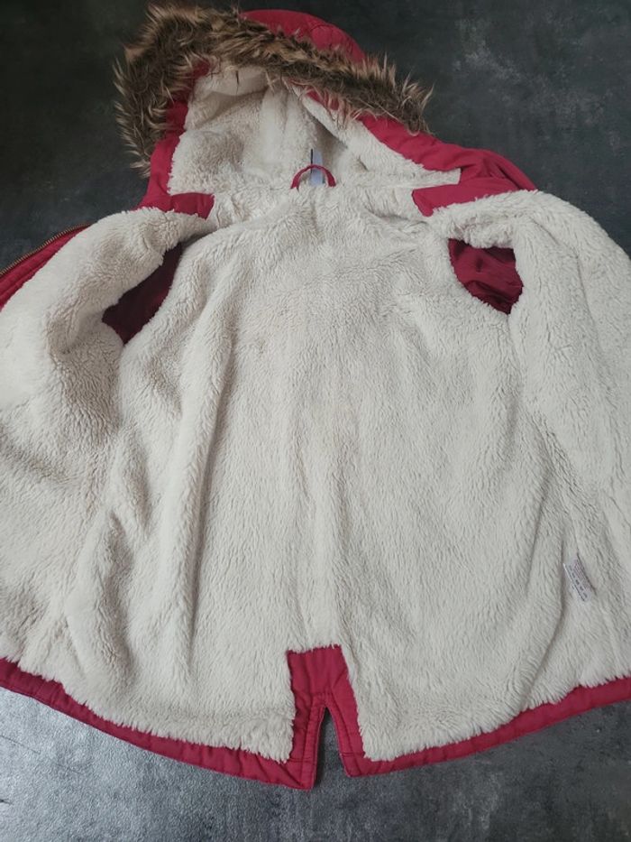 Manteau hiver fille 4 ans FPC bon état - photo numéro 4