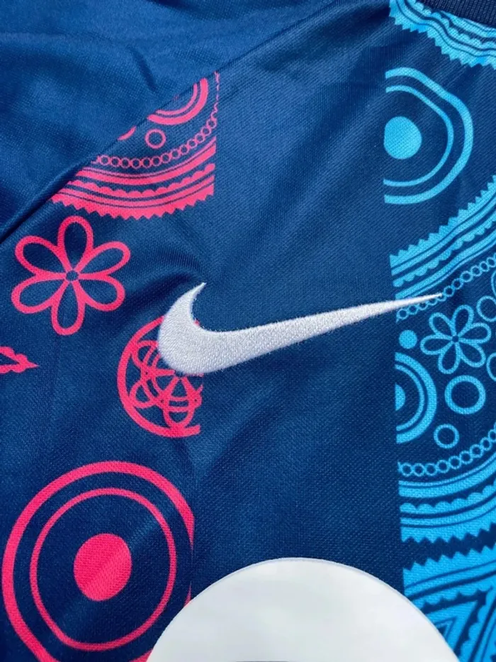 Maillot concept foot Barcelone bleu édition Paisley taille M - photo numéro 6