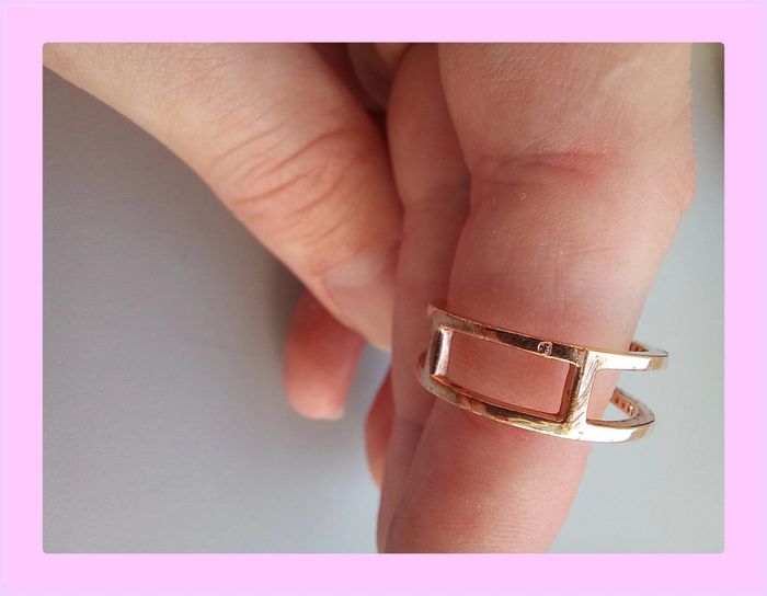 Bague en or plaqué Diamantor - photo numéro 5
