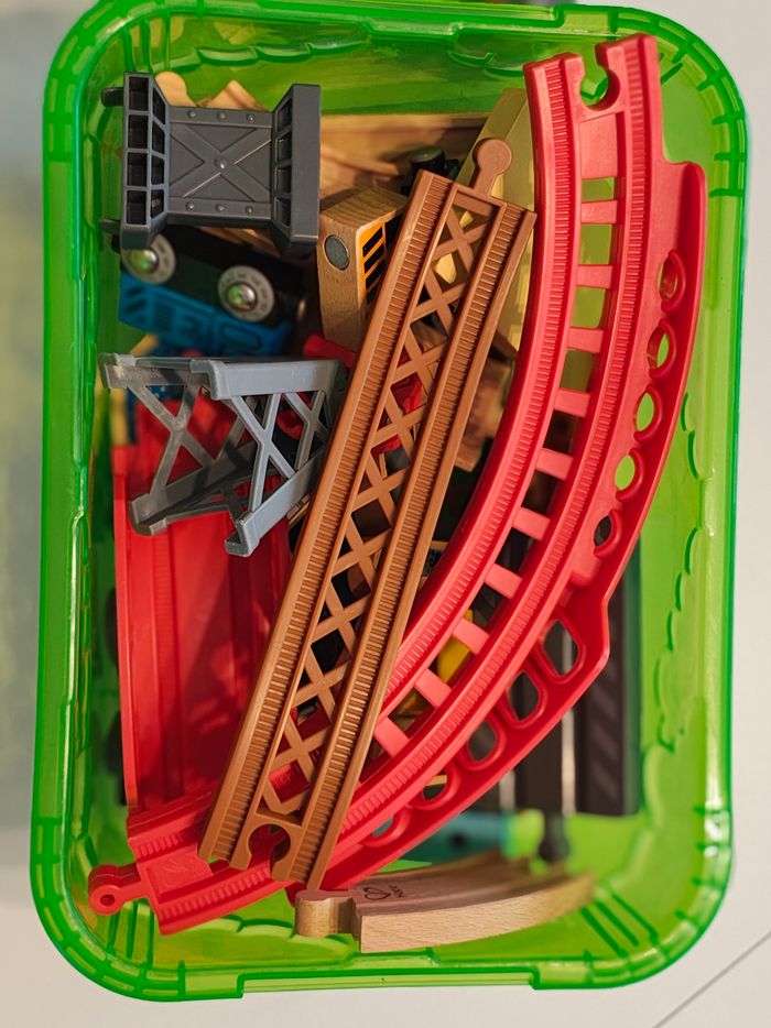 Circuit train (hope)en bois - photo numéro 2