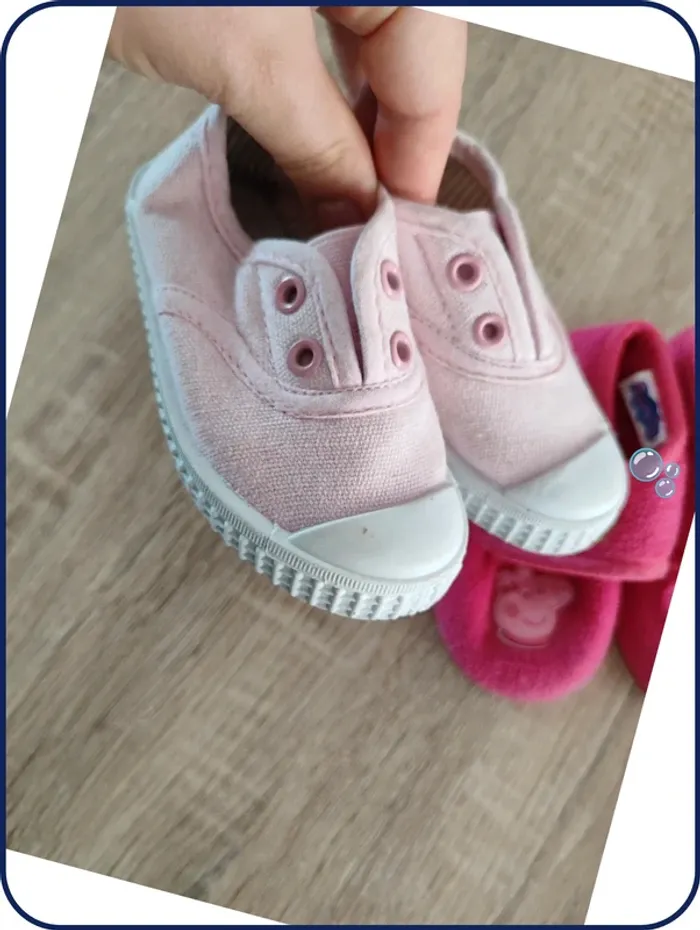 Lot de deux faire de chaussures T19 - photo numéro 5