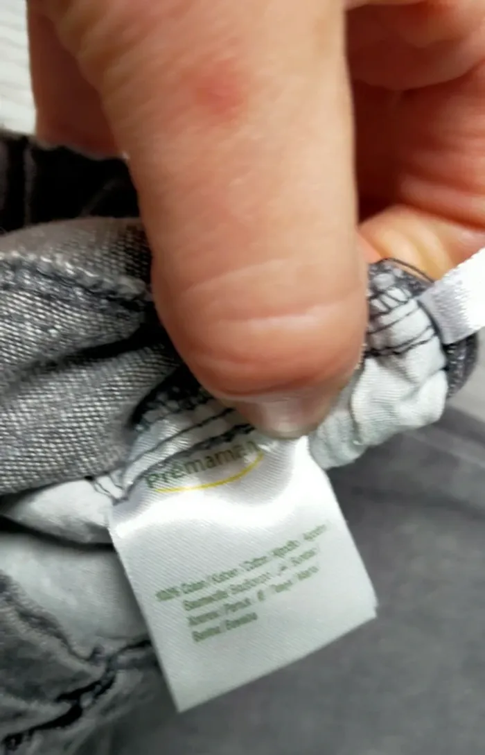 Ensemble t-shirt et jean bébé garçon 6 mois Prémaman - photo numéro 7