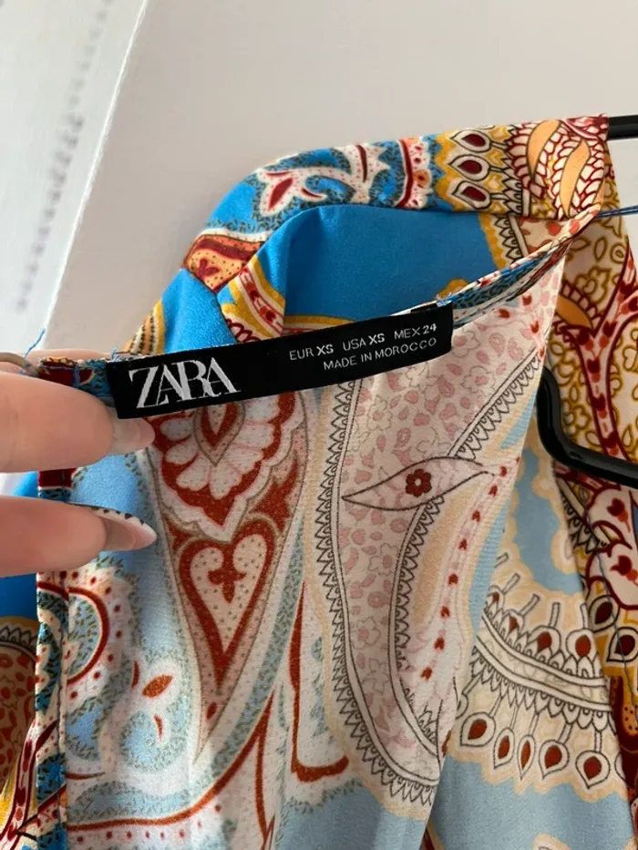 Combinaison bleu à motifs - photo numéro 3