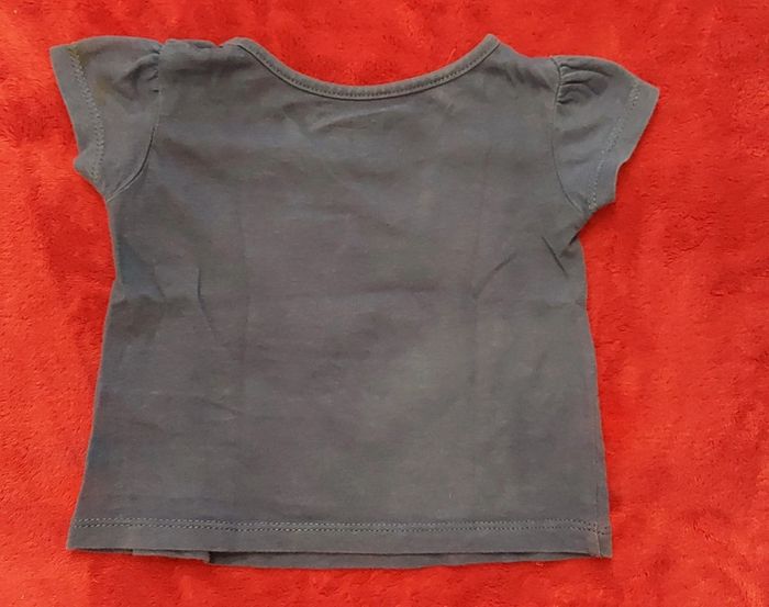 T shirt bleu - photo numéro 2