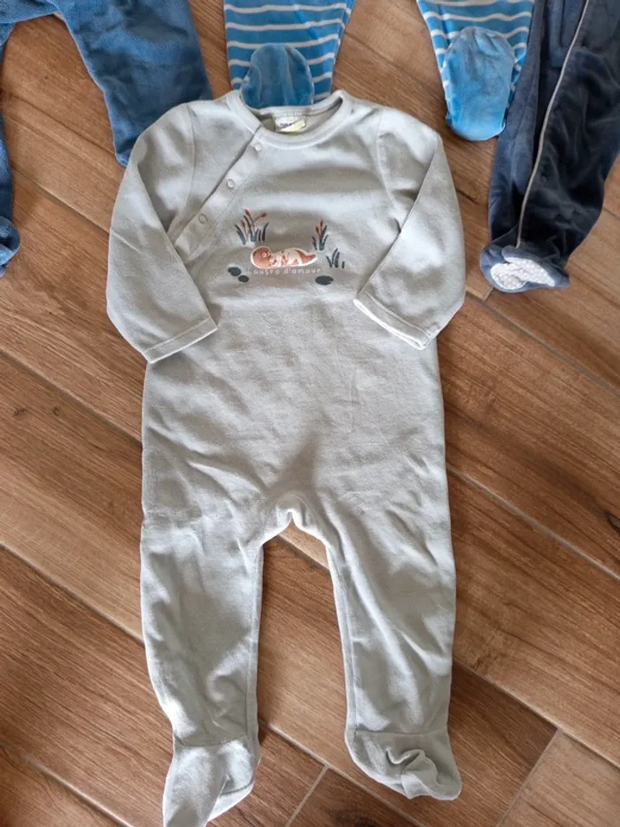 Lot 4 pyjamas bébé garçon 18 mois - photo numéro 2