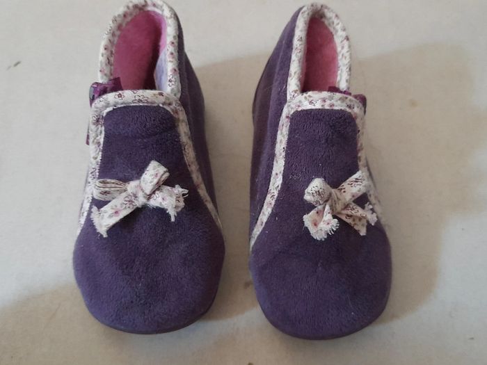Chaussons montants.
