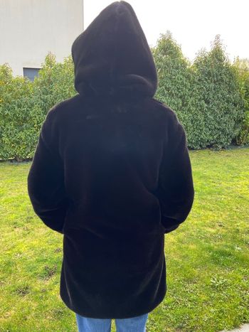 Manteau fausse fourrure manteau 