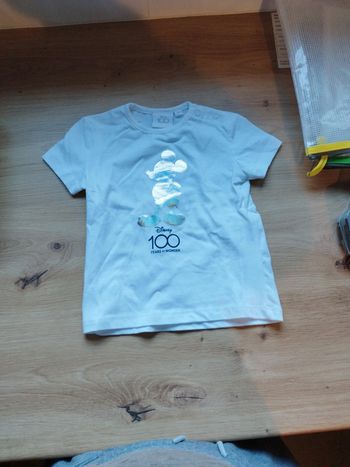 T shirt blanc Mickey Disney 18 mois neuf sans étiquette