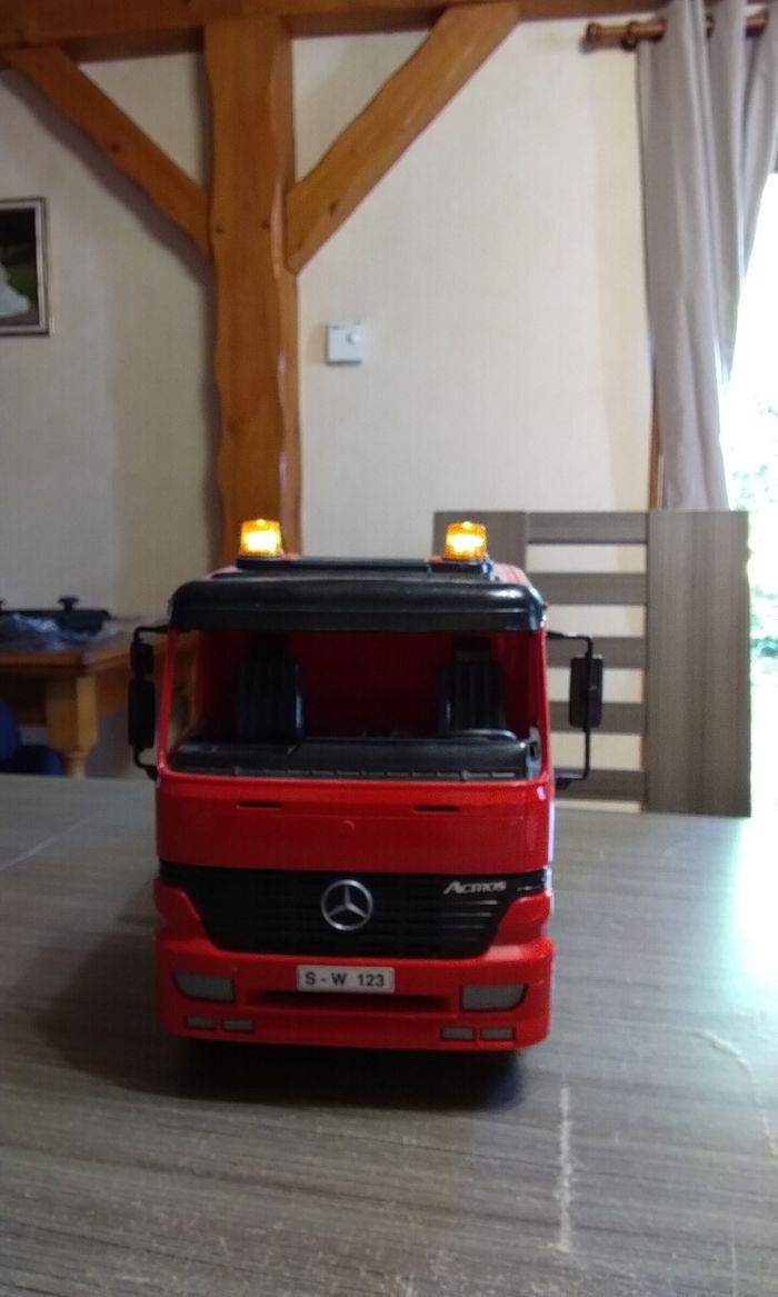 Camion benne travaux