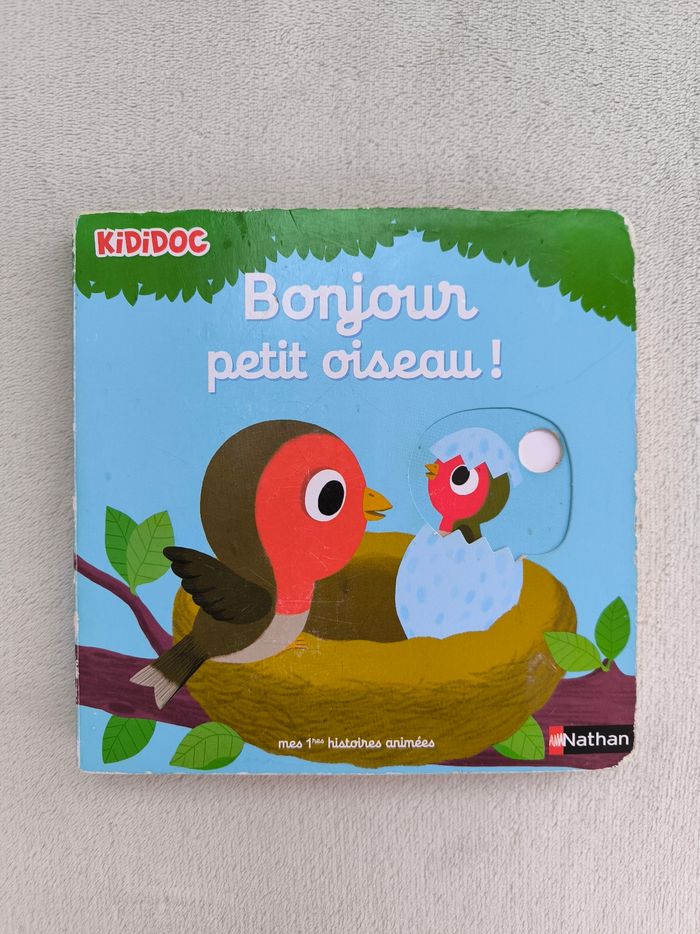 Livre Kididoc Bonjour petit oiseau Nathan - photo numéro 2
