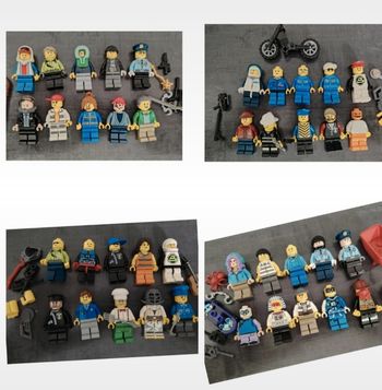 Lot de minifigs lego