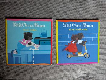 Lot de deux livres Petit Ours Brun