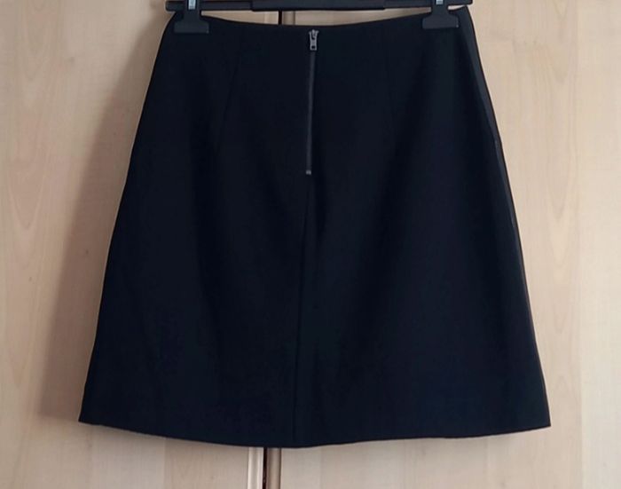 Jupe cuir Esprit Taille xs 34 - photo numéro 6