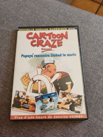 Dvd Cartoon craze Popeye rencontre Sinbad le marin