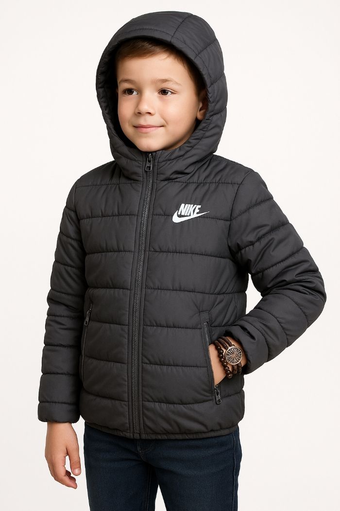 Doudoune noir sans marque