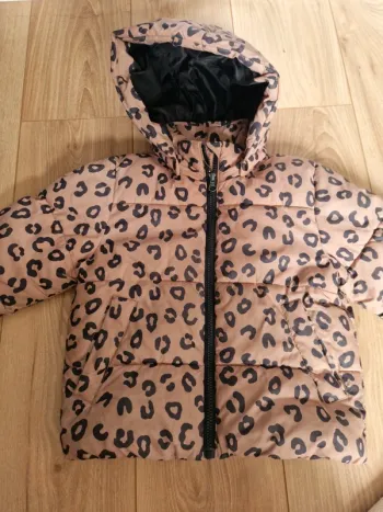 Doudoune léopard h&m
