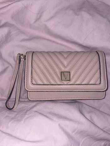 Pochette portefeuille matelassé rose - Victoria Secret