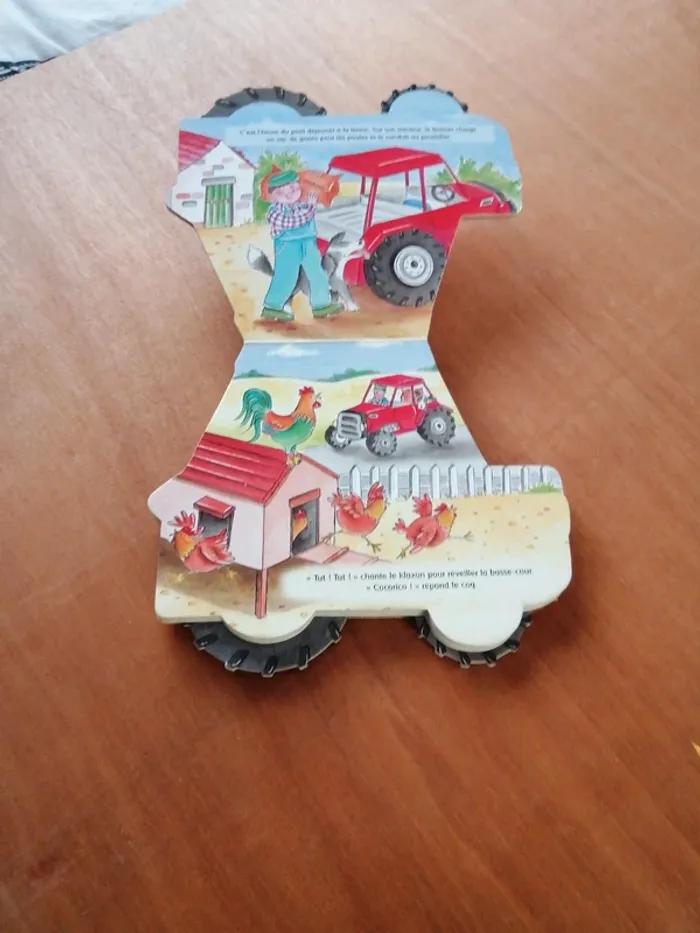 Livre Au travail tracteur - photo numéro 2
