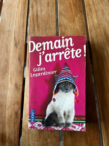 Livre demain j’arrête