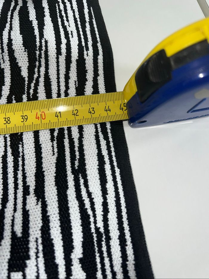 Ensemble zebré zébré jupe mini haut femme M - photo numéro 4
