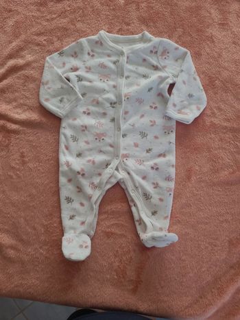 Pyjama fille taille 3 mois
