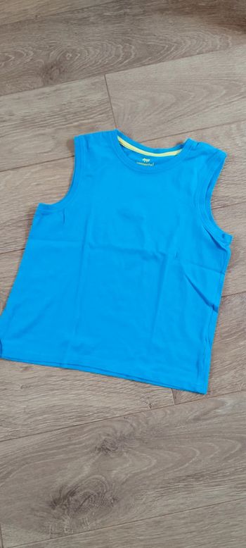 T-shirt sans manches bleu Pepperts - 10-12 ans