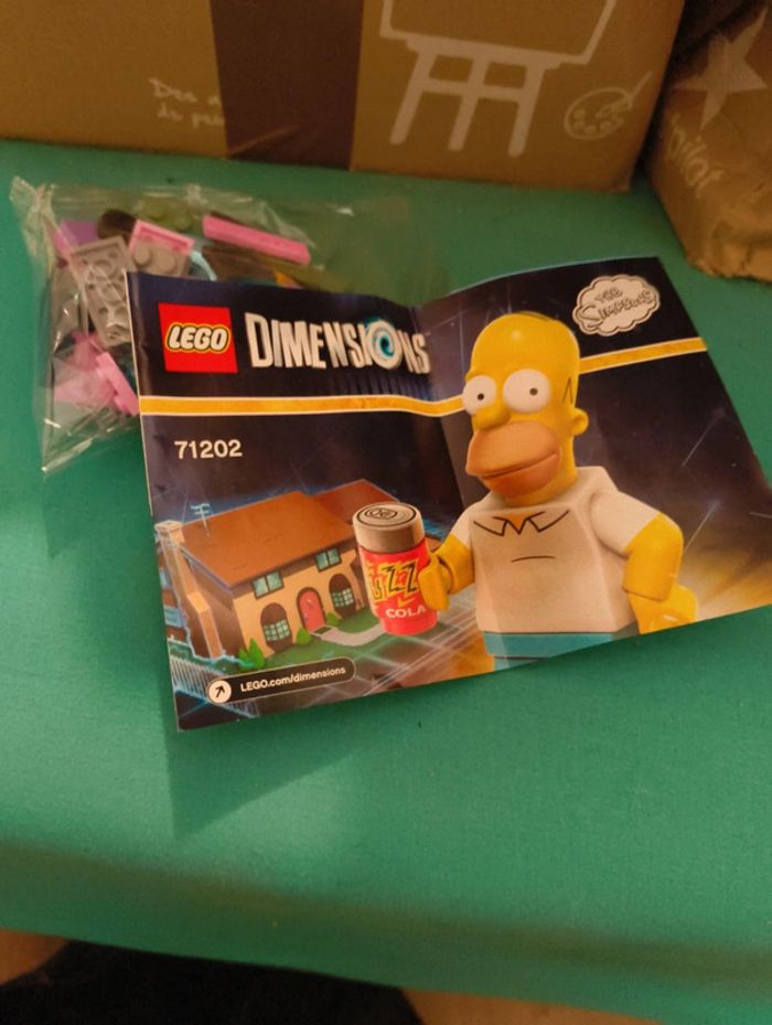 Lego 71202 dimensions the Simpsons homer